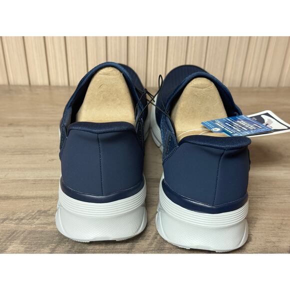 Skechers Men’s Equalizer Swift Fit Slip-On Sneakers Size 9 Navy - Picture 10 of 11